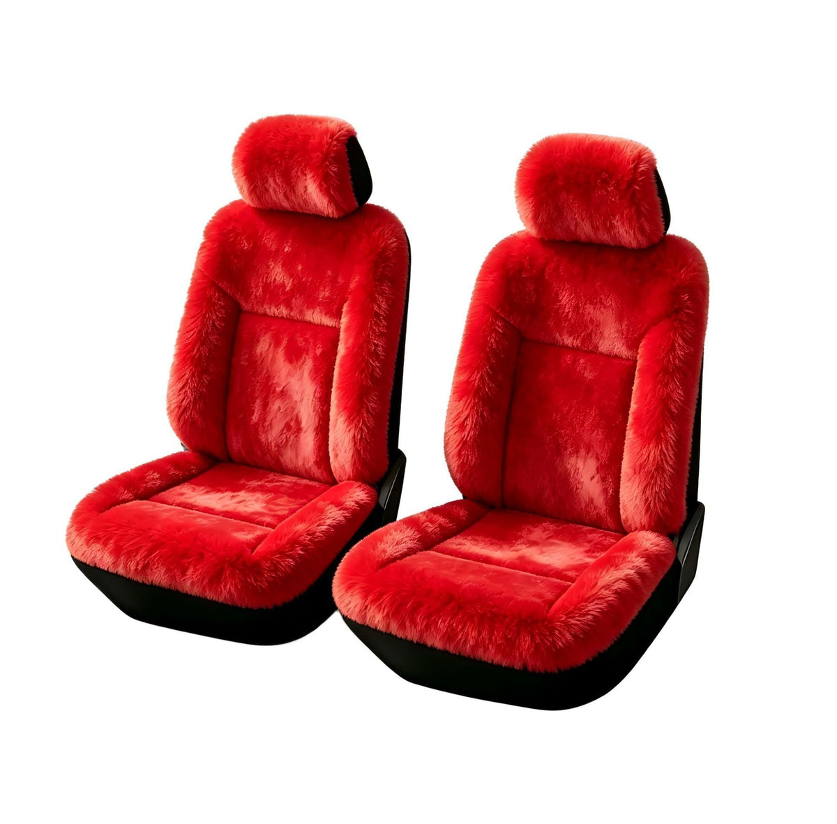 🚗 Plush Car Seat Cover: Winter Warm, Universal Fit, Soft & Non-Slip