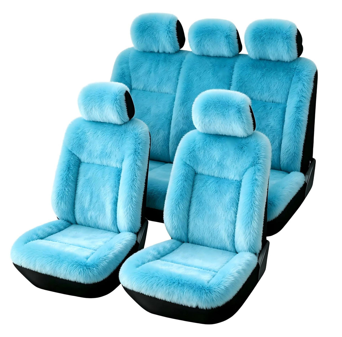 🚗 Plush Car Seat Cover: Winter Warm, Universal Fit, Soft & Non-Slip