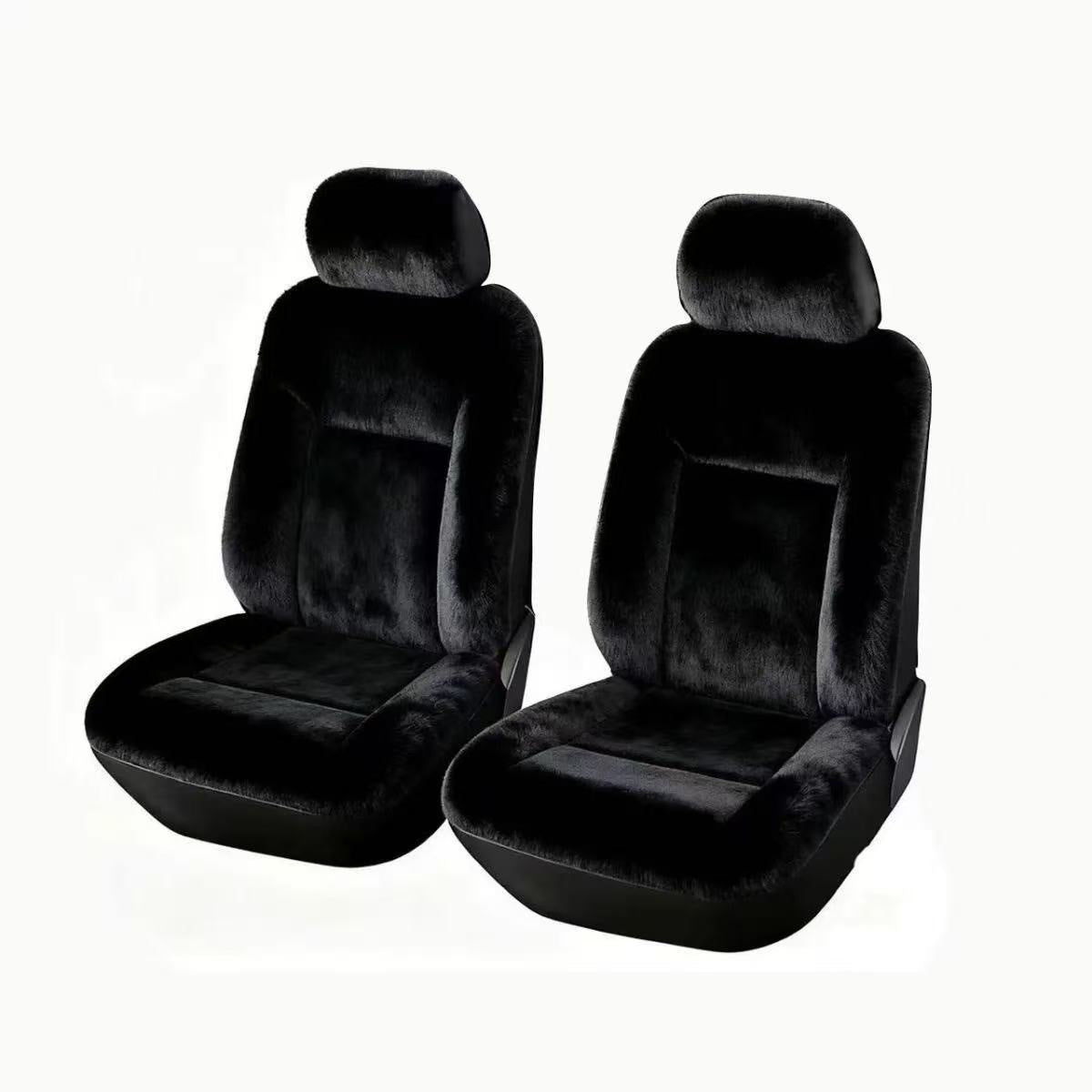 🚗 Plush Car Seat Cover: Winter Warm, Universal Fit, Soft & Non-Slip