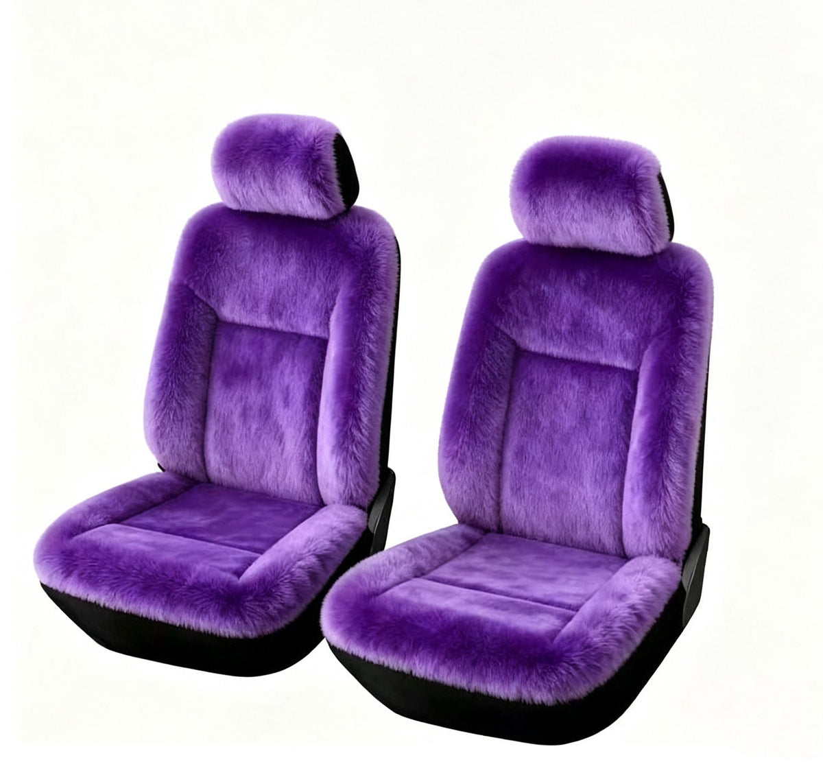 🚗 Plush Car Seat Cover: Winter Warm, Universal Fit, Soft & Non-Slip