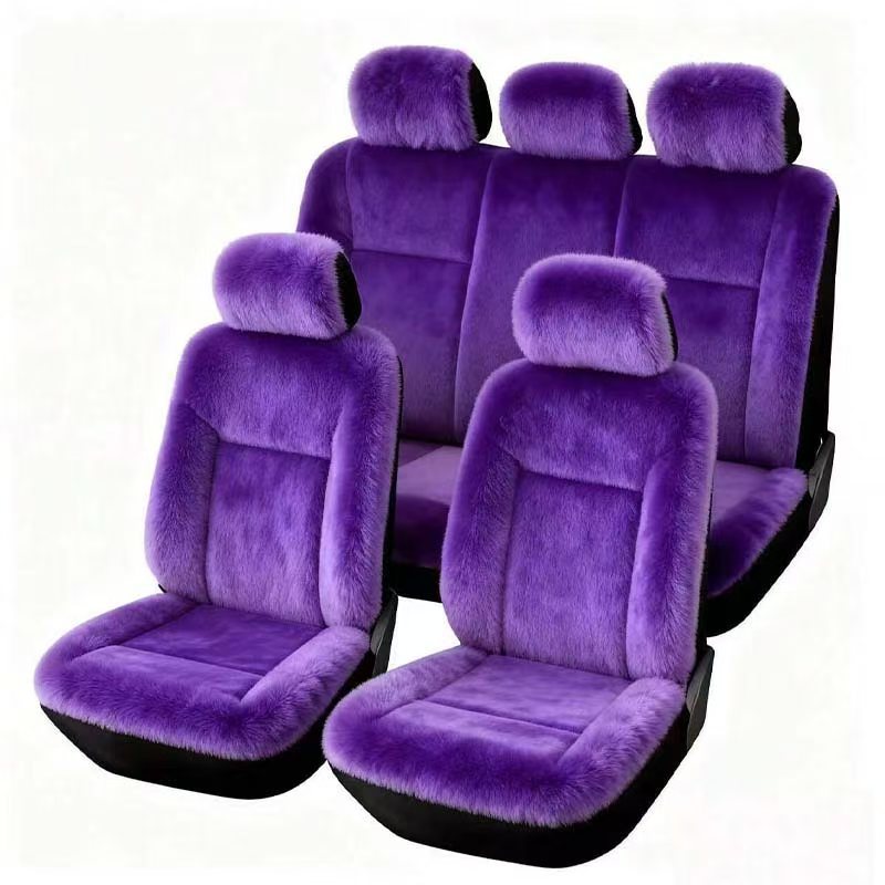 🚗 Plush Car Seat Cover: Winter Warm, Universal Fit, Soft & Non-Slip