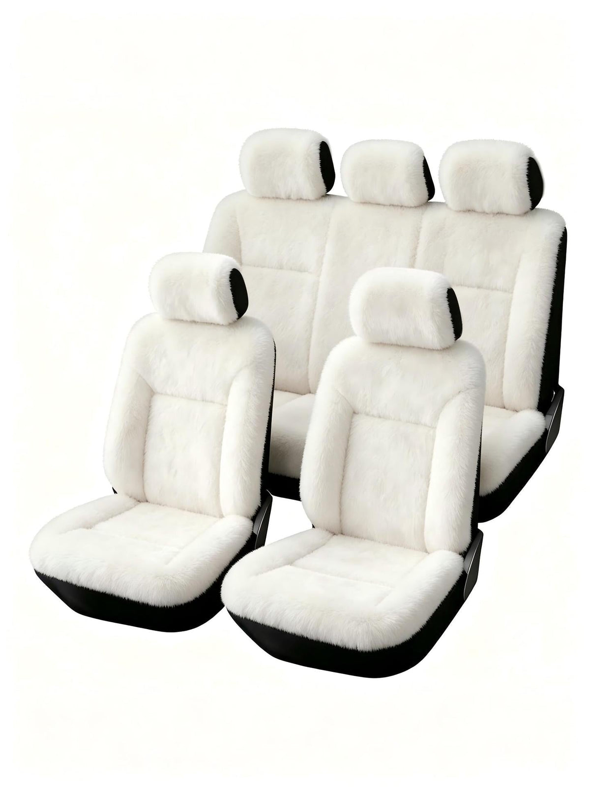 🚗 Plush Car Seat Cover: Winter Warm, Universal Fit, Soft & Non-Slip